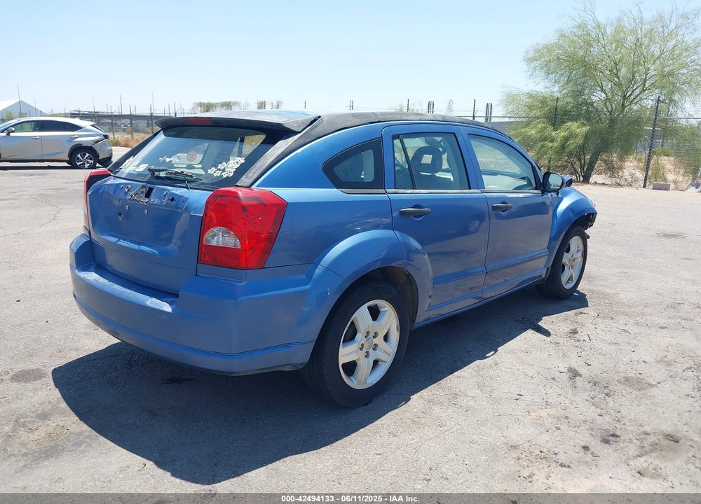 2007 DODGE CALIBER SXT VIN: 1B3HB48B37D571934