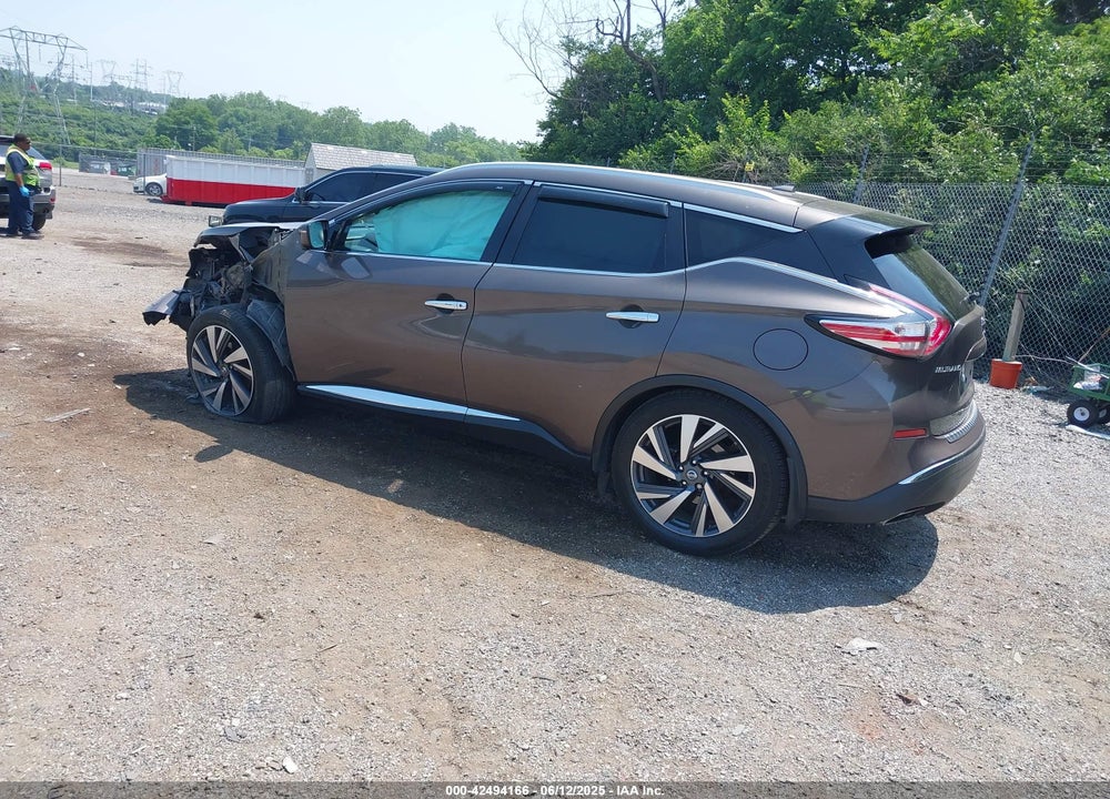 2016 NISSAN MURANO VIN: 5N1AZ2MH8GN108848