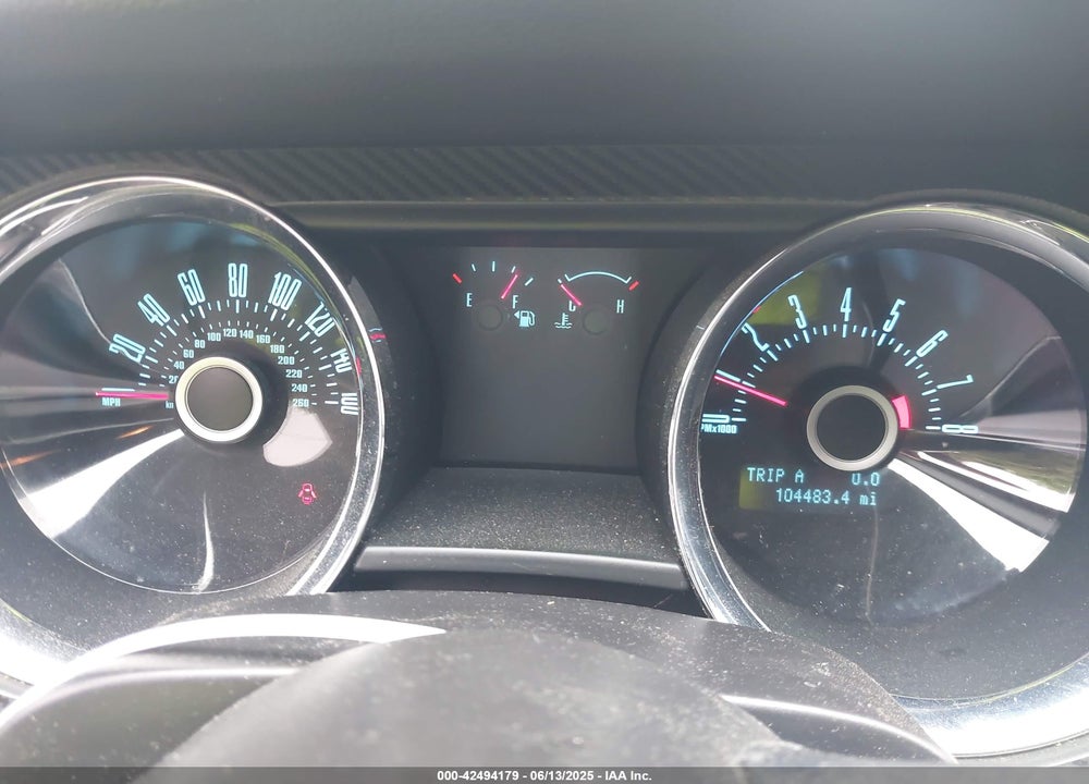 2013 FORD MUSTANG V6 VIN: 1ZVBP8AM8D5242951