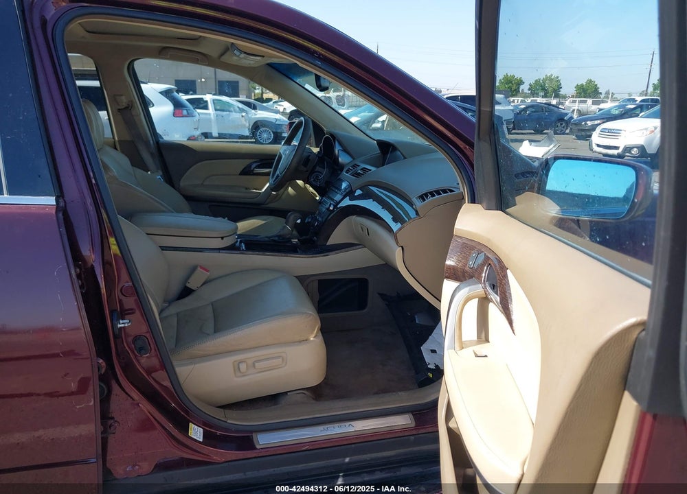 2012 ACURA MDX VIN: 2HNYD2H37CH539310
