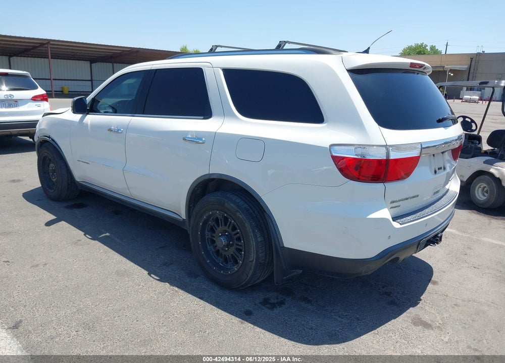 2012 DODGE DURANGO VIN: 1C4SDJET6CC197927