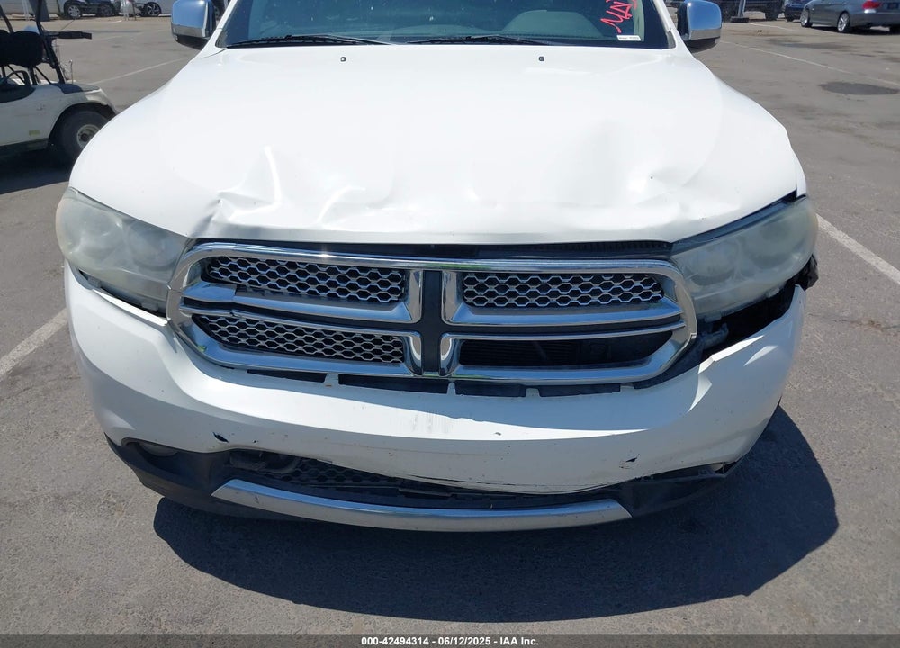 2012 DODGE DURANGO VIN: 1C4SDJET6CC197927