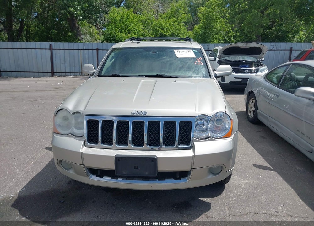 2008 JEEP GRAND CHEROKEE VIN: 1J8HR68258C200358