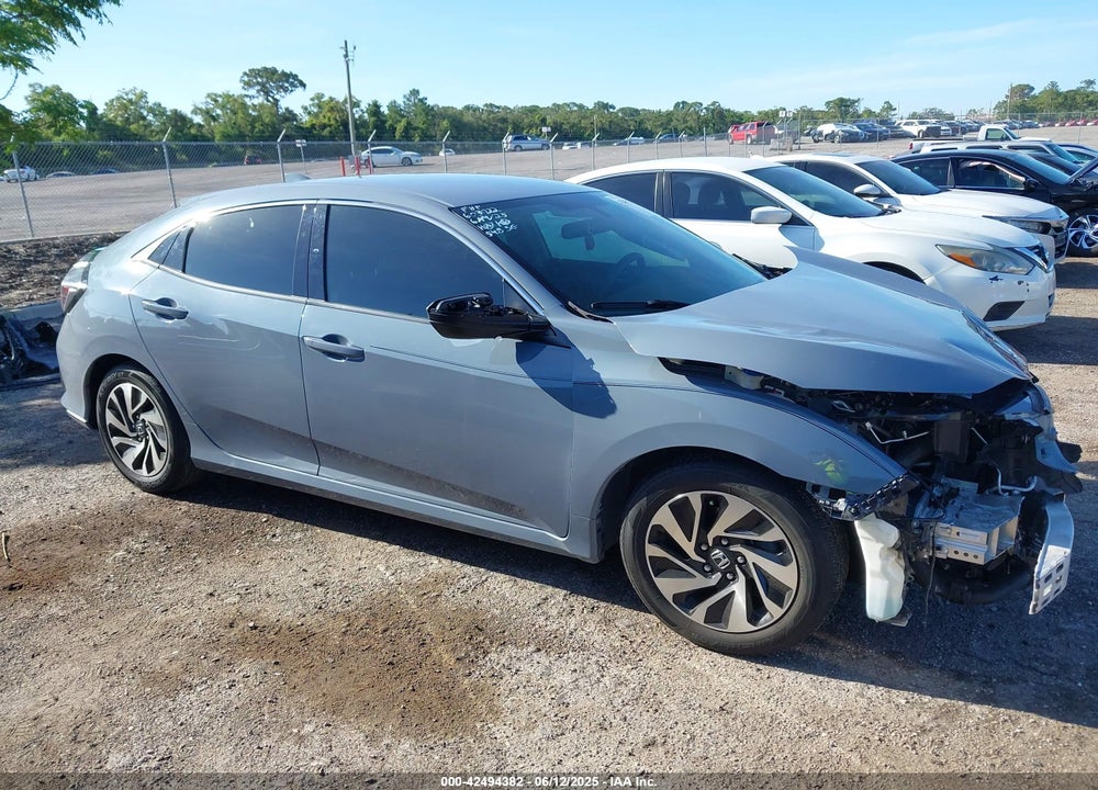 2018 HONDA CIVIC VIN: SHHFK7H25JU232923