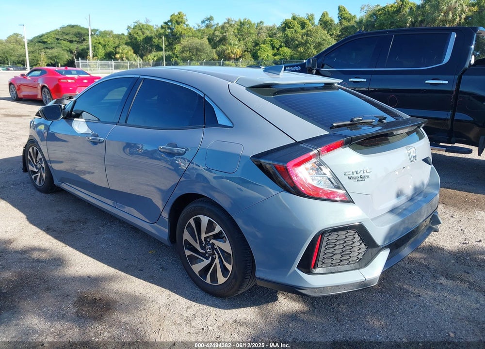 2018 HONDA CIVIC VIN: SHHFK7H25JU232923