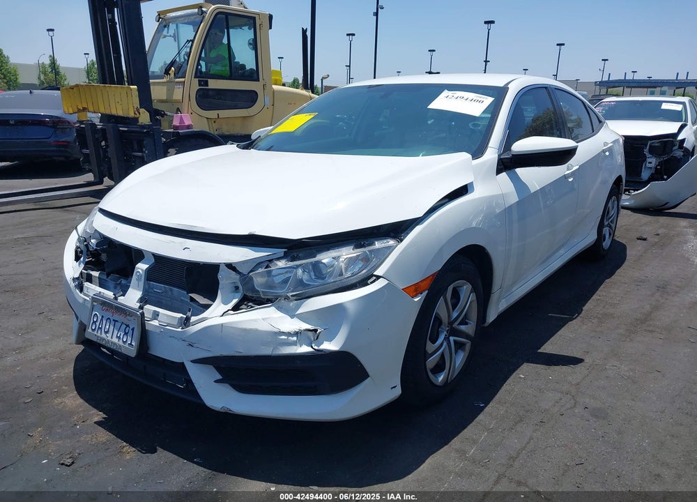 2017 HONDA CIVIC VIN: 19XFC2F51HE210593