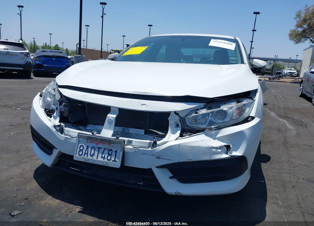 2017 HONDA CIVIC VIN: 19XFC2F51HE210593