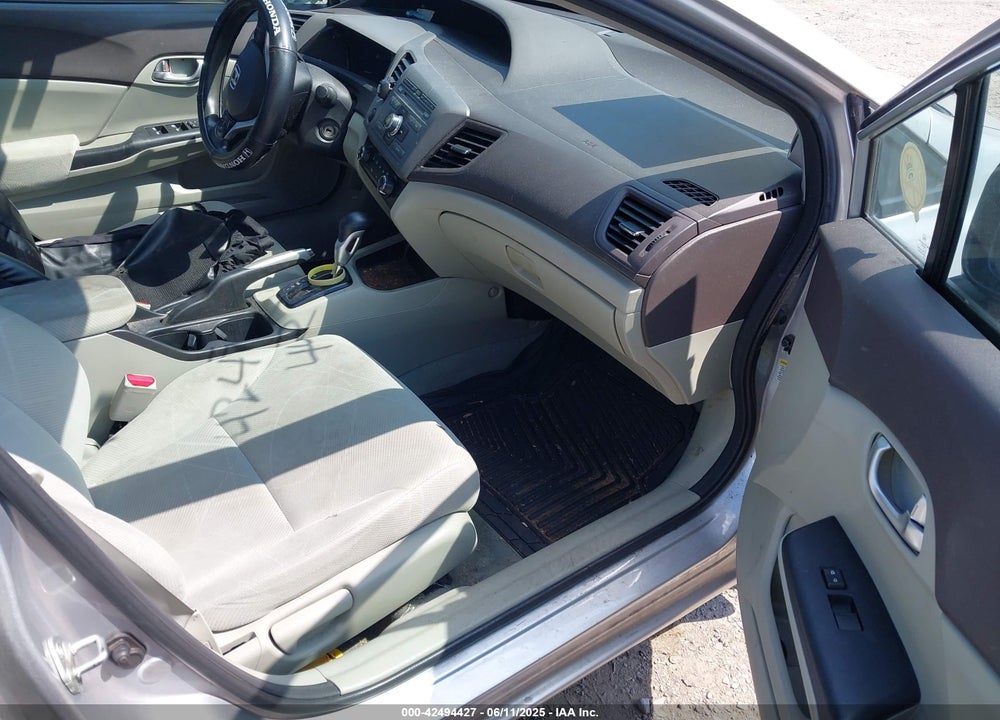 2012 HONDA CIVIC EX VIN: 19XFB2F80CE351905