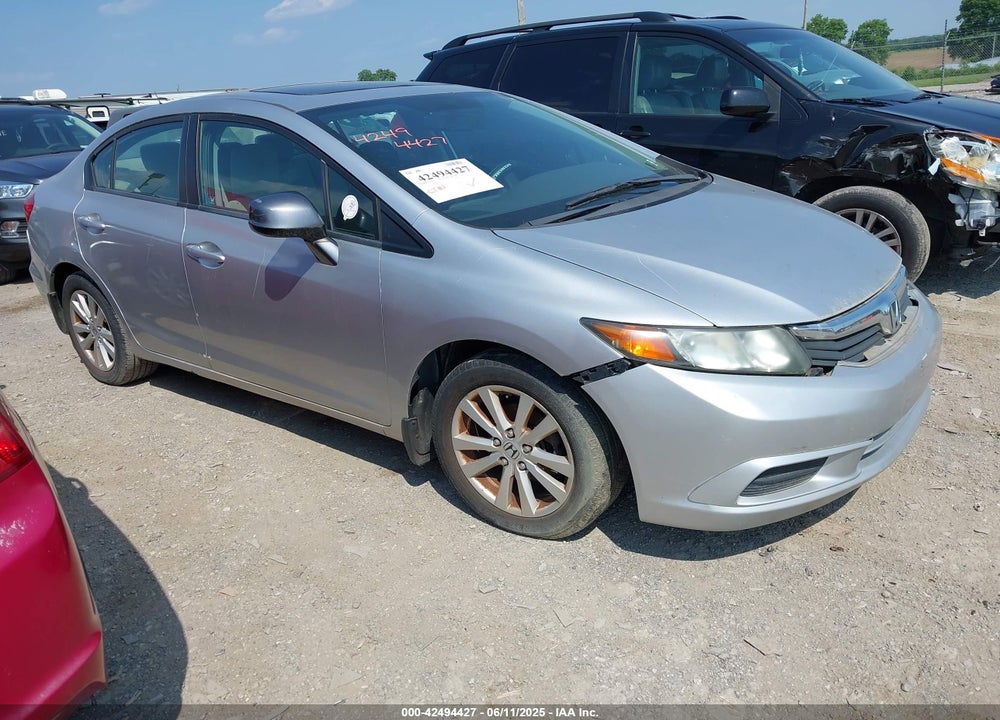 2012 HONDA CIVIC EX VIN: 19XFB2F80CE351905