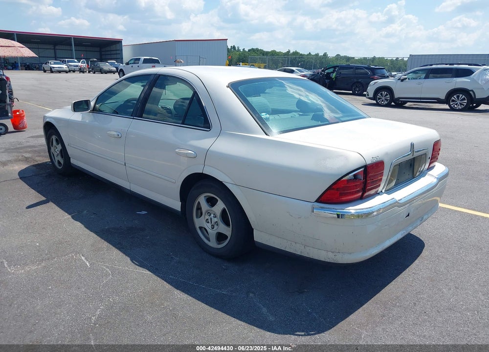 2000 LINCOLN LS V8 AUTO VIN: 1LNHM87A8YY897162
