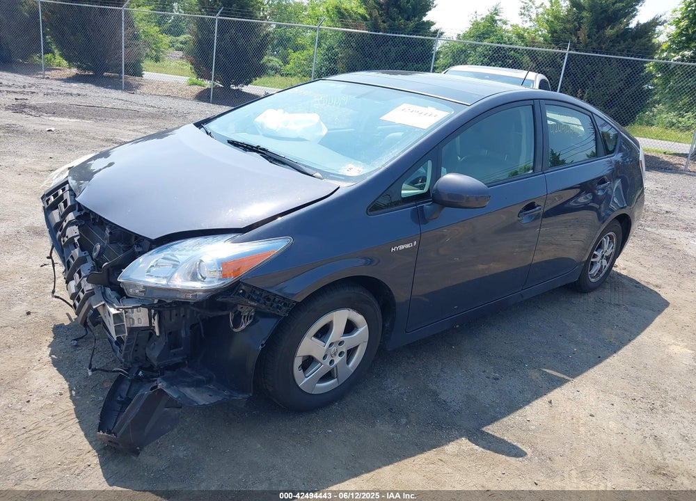 2011 TOYOTA PRIUS VIN: JTDKN3DU6B0287890