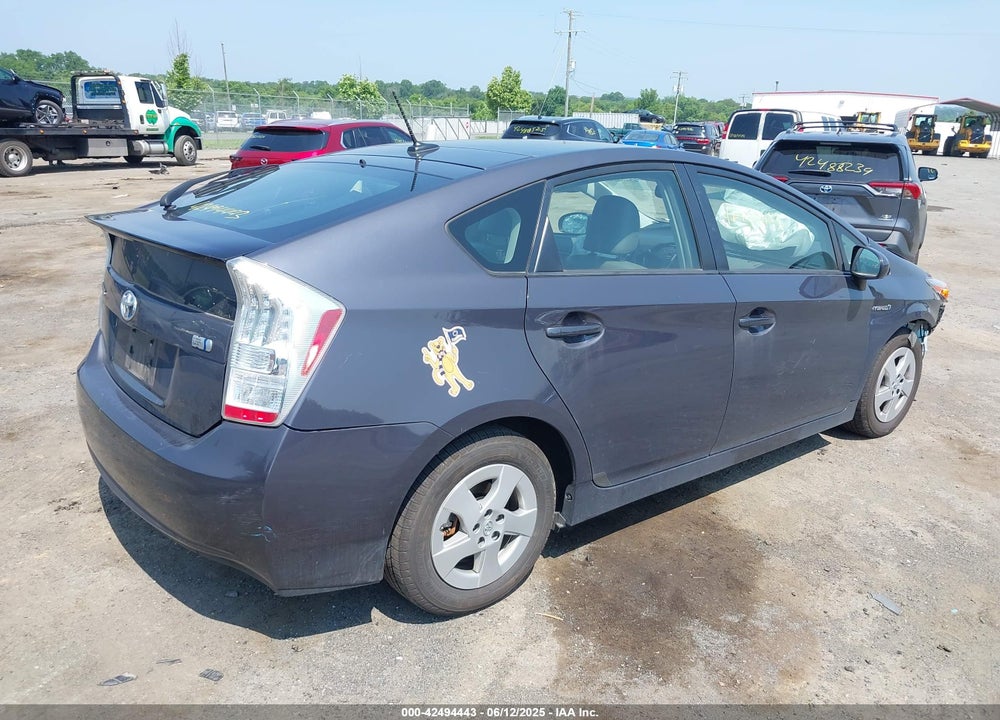 2011 TOYOTA PRIUS VIN: JTDKN3DU6B0287890