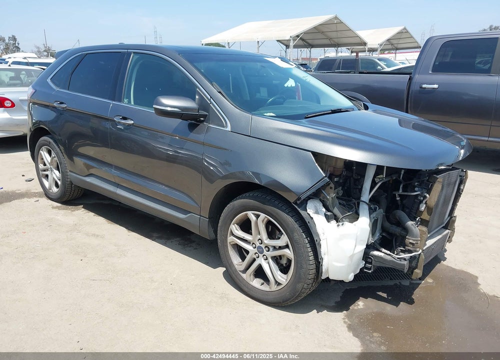 2018 FORD EDGE TITANIUM VIN: 2FMPK3K96JBB75788