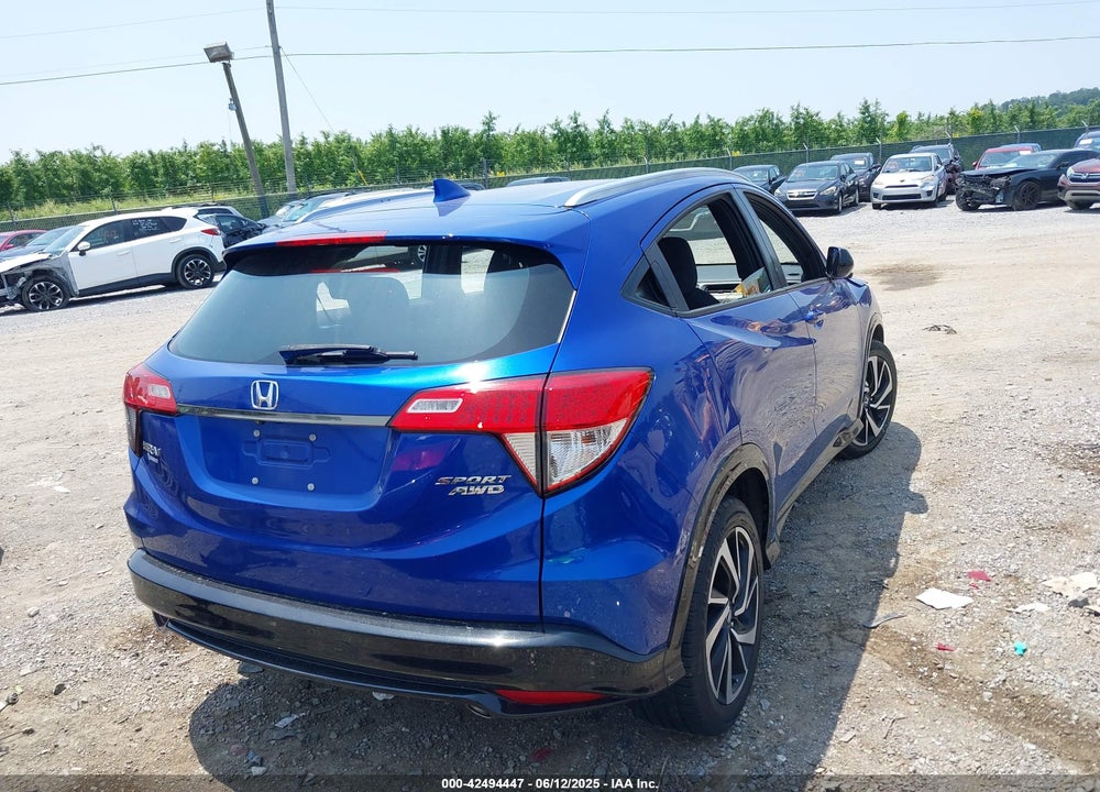 2019 HONDA HR-V SPORT VIN: 3CZRU6H12KG713664