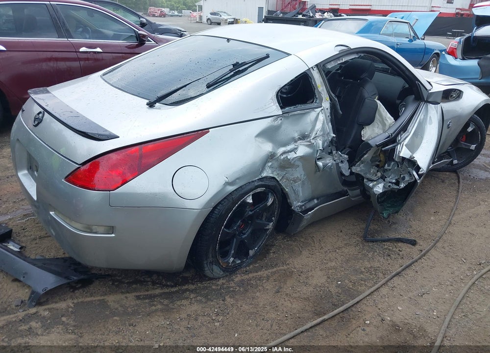 2005 NISSAN 350Z TOURING VIN: JN1AZ34E25M651571