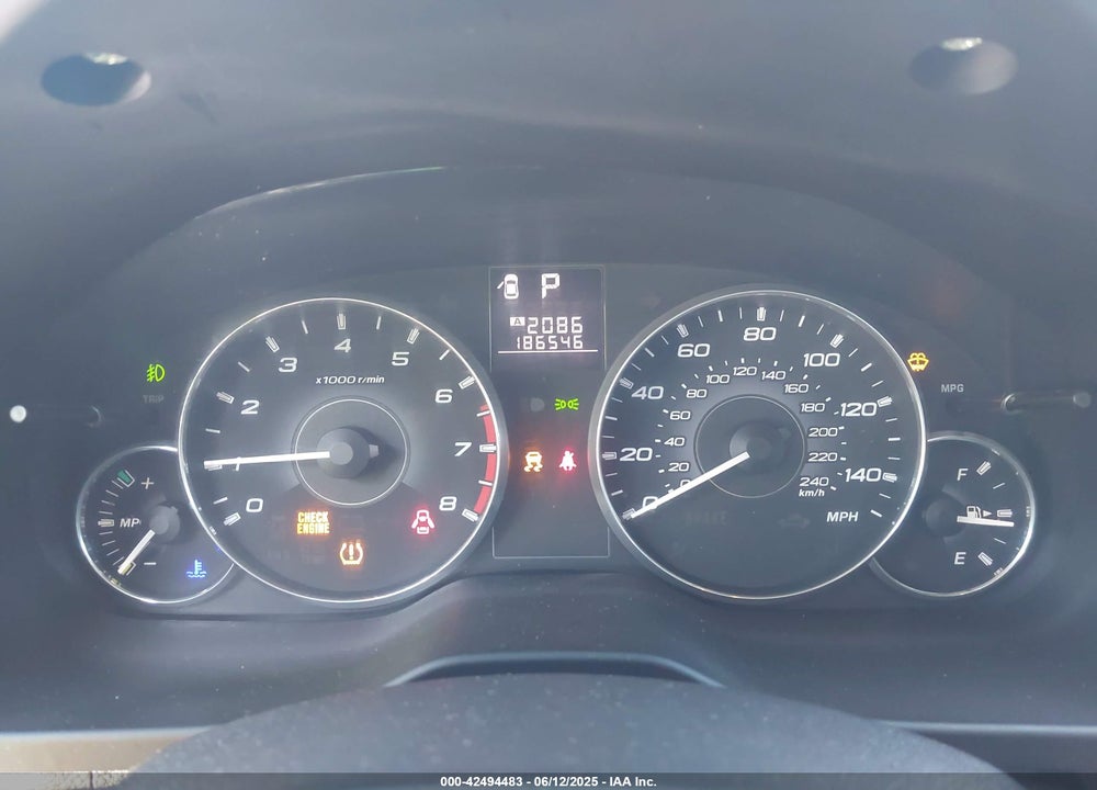 2011 SUBARU LEGACY 2.5I LIMITED VIN: 4S3BMCL61B3264425