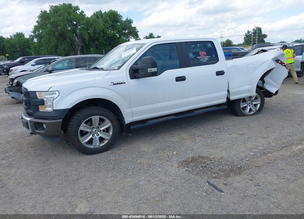 2017 FORD F-150 VIN: 1FTFW1EF3HKD48967