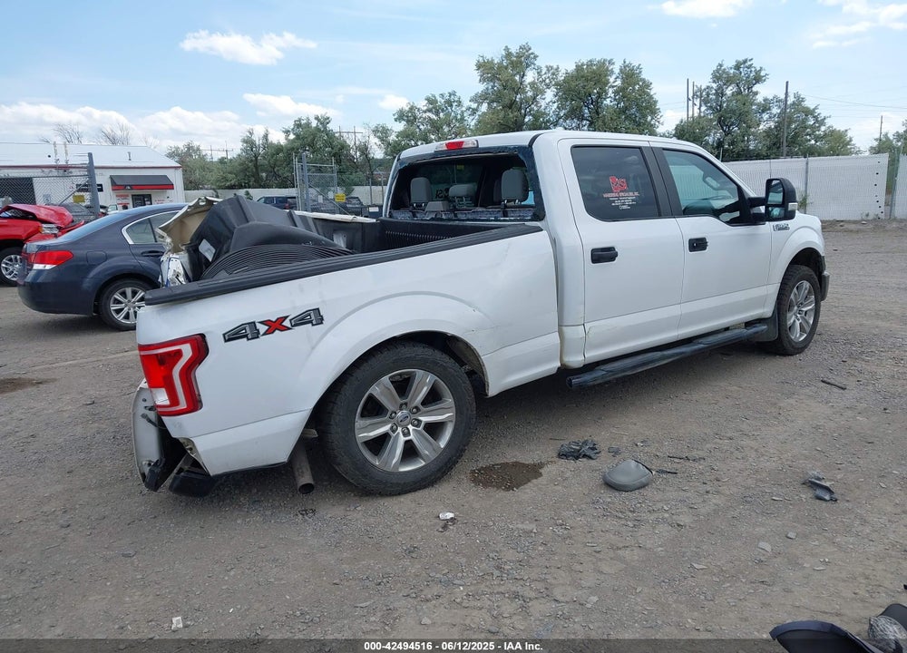 2017 FORD F-150 VIN: 1FTFW1EF3HKD48967
