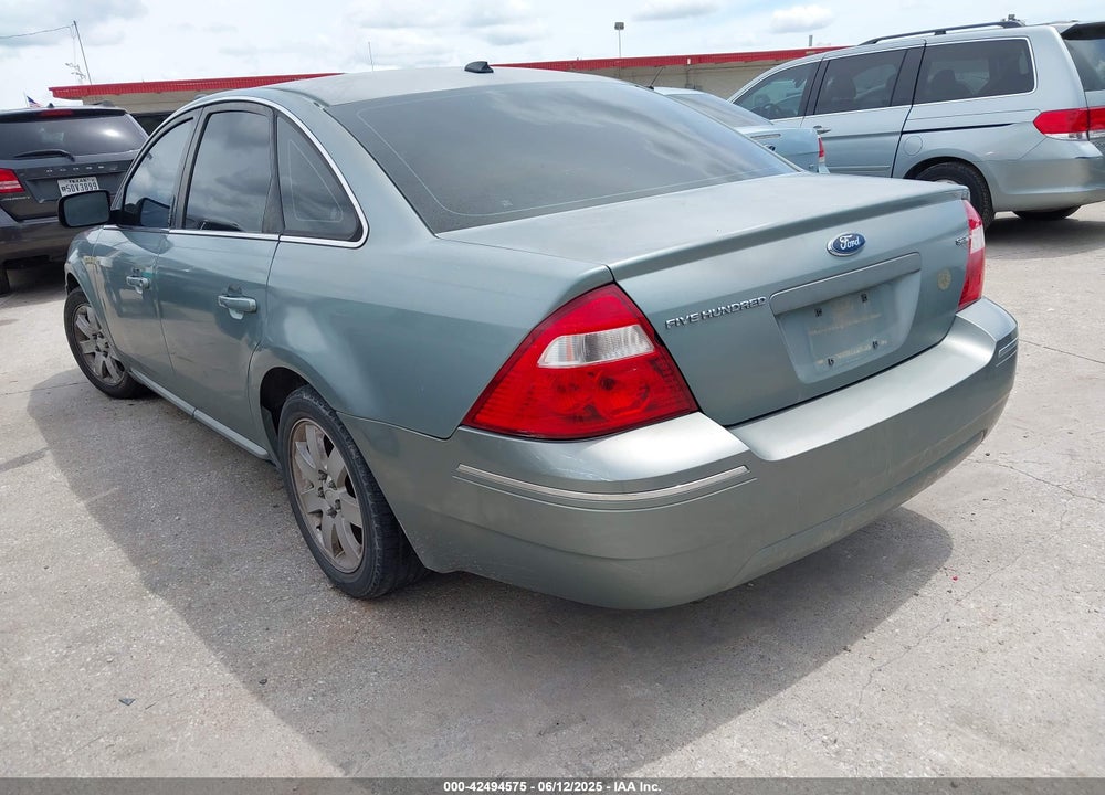 2007 FORD FIVE HUNDRED SEL VIN: 1FAFP24117G117355