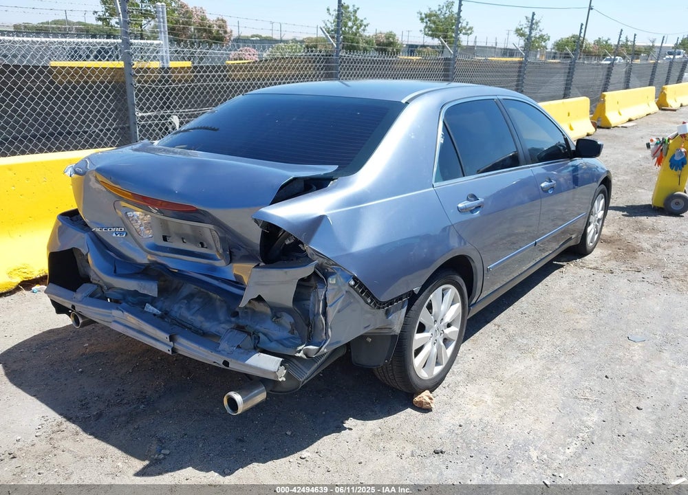 2007 HONDA ACCORD 3.0 SE VIN: 1HGCM66417A065654