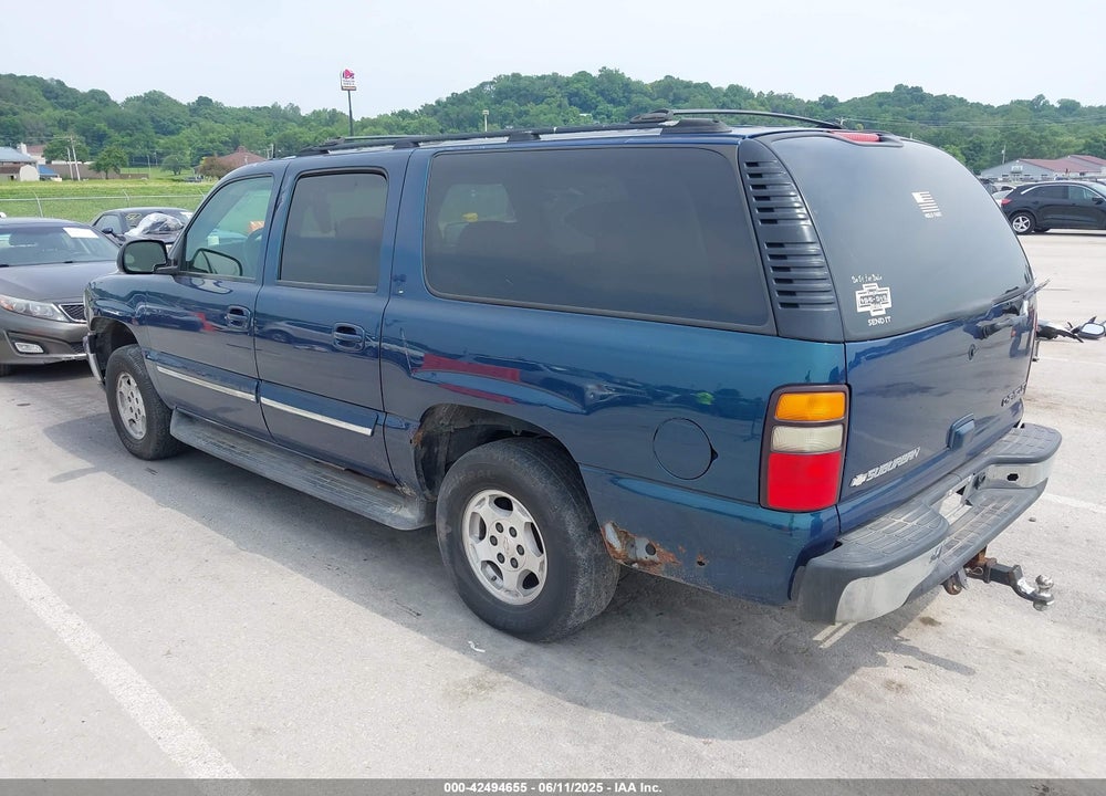 2005 CHEVROLET SUBURBAN 1500 LT VIN: 3GNEC16Z55G229986
