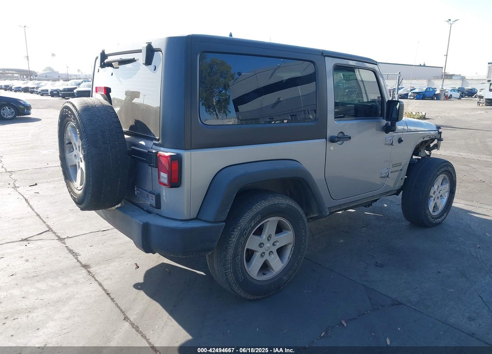 2017 JEEP WRANGLER SPORT 4X4 VIN: 1C4GJWAG0HL621498