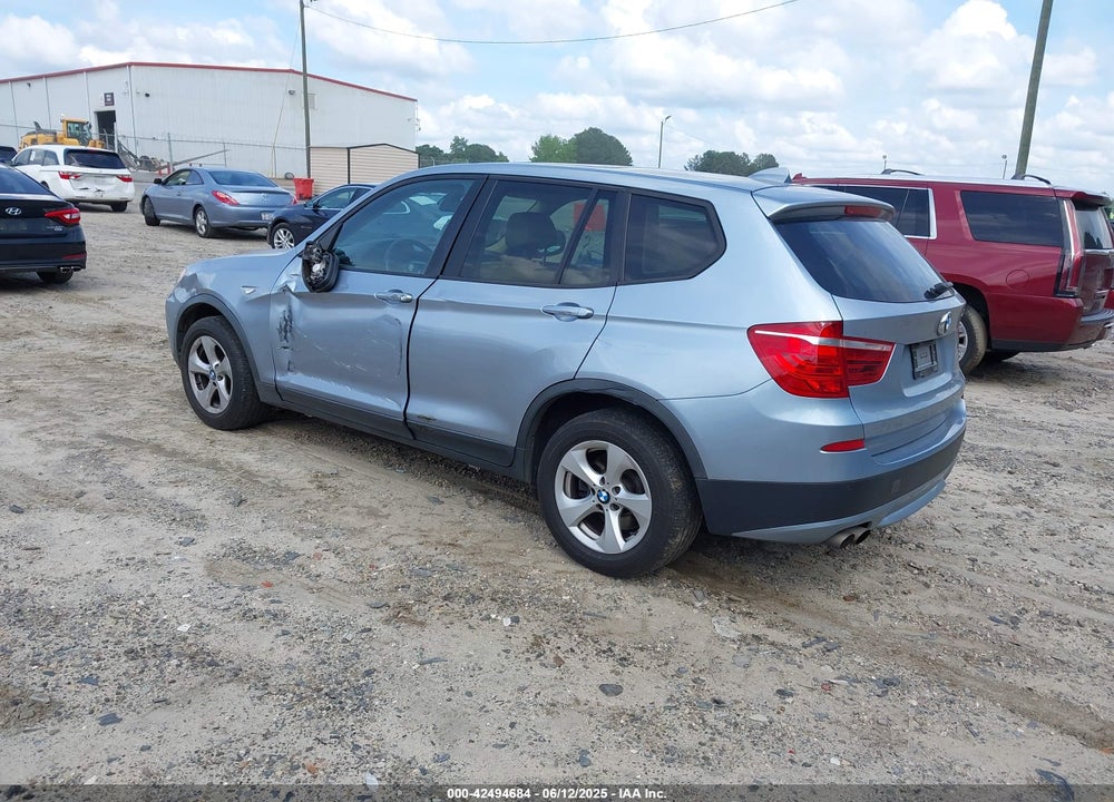 2012 BMW X3 XDRIVE28I VIN: 5UXWX5C53CL718539