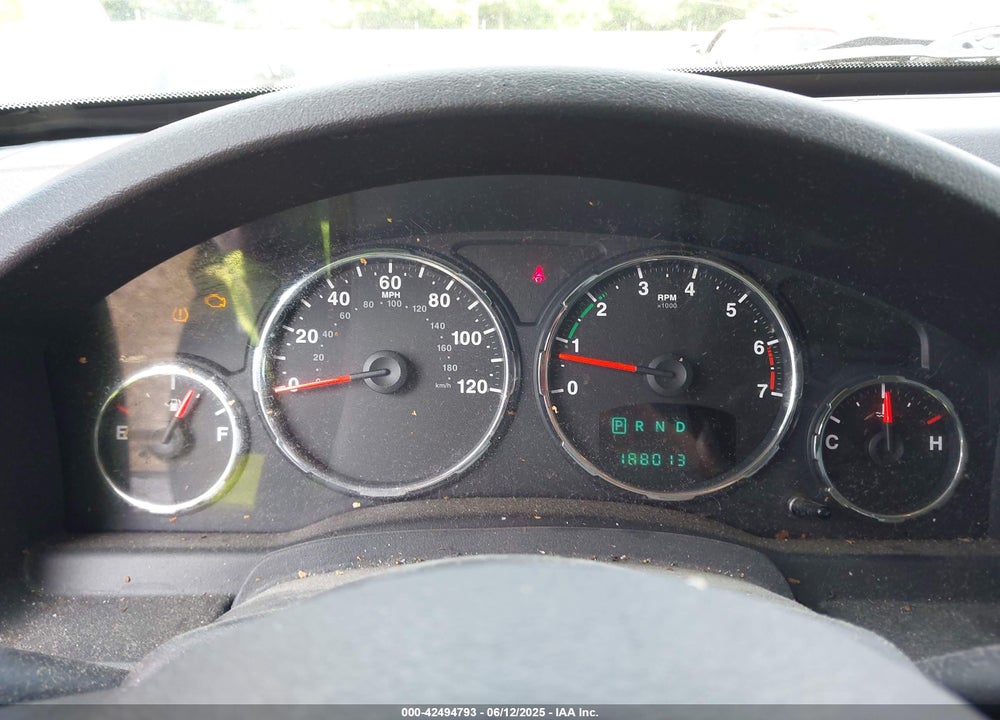 2012 JEEP LIBERTY VIN: 1C4PJMAK6CW109325