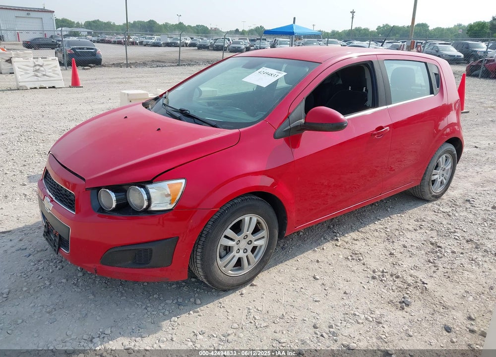 2013 CHEVROLET SONIC LT AUTO VIN: 1G1JC6SH4D4119565