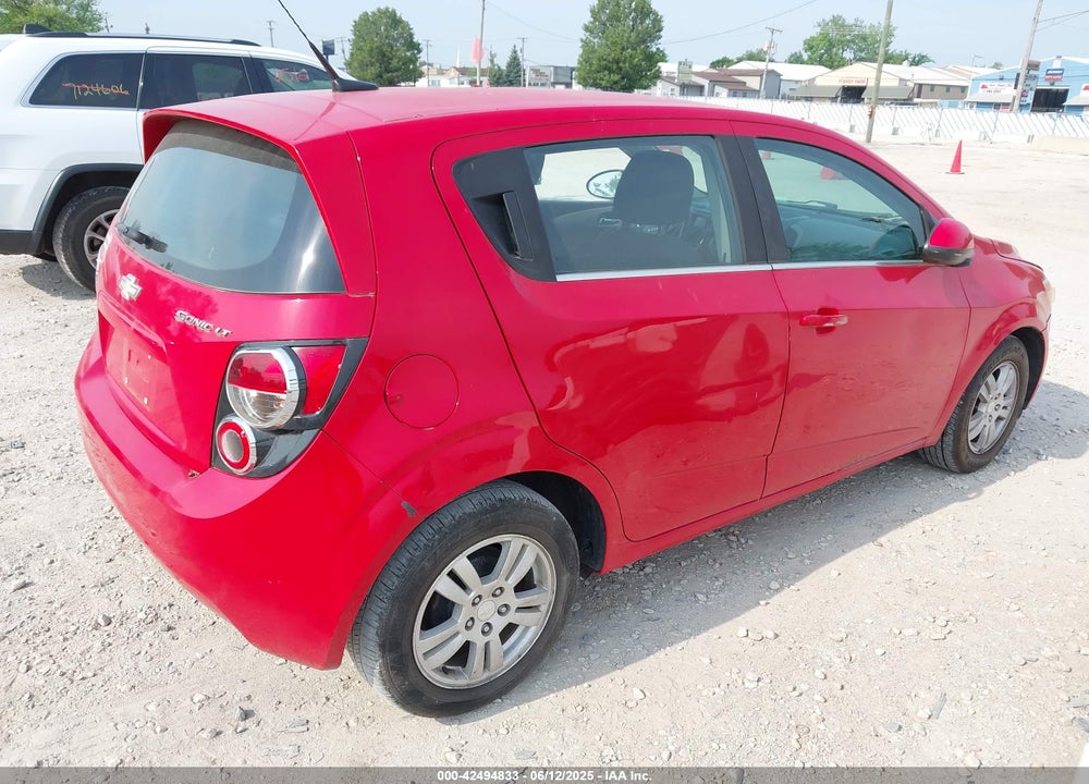 2013 CHEVROLET SONIC LT AUTO VIN: 1G1JC6SH4D4119565