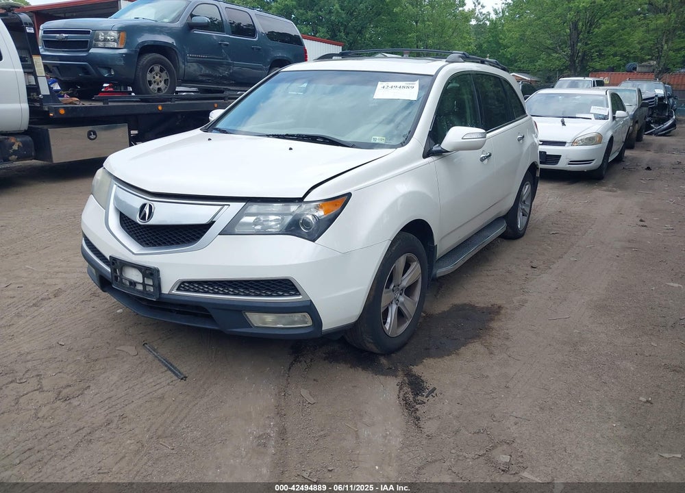 2011 ACURA MDX VIN: 2HNYD2H24BH514063
