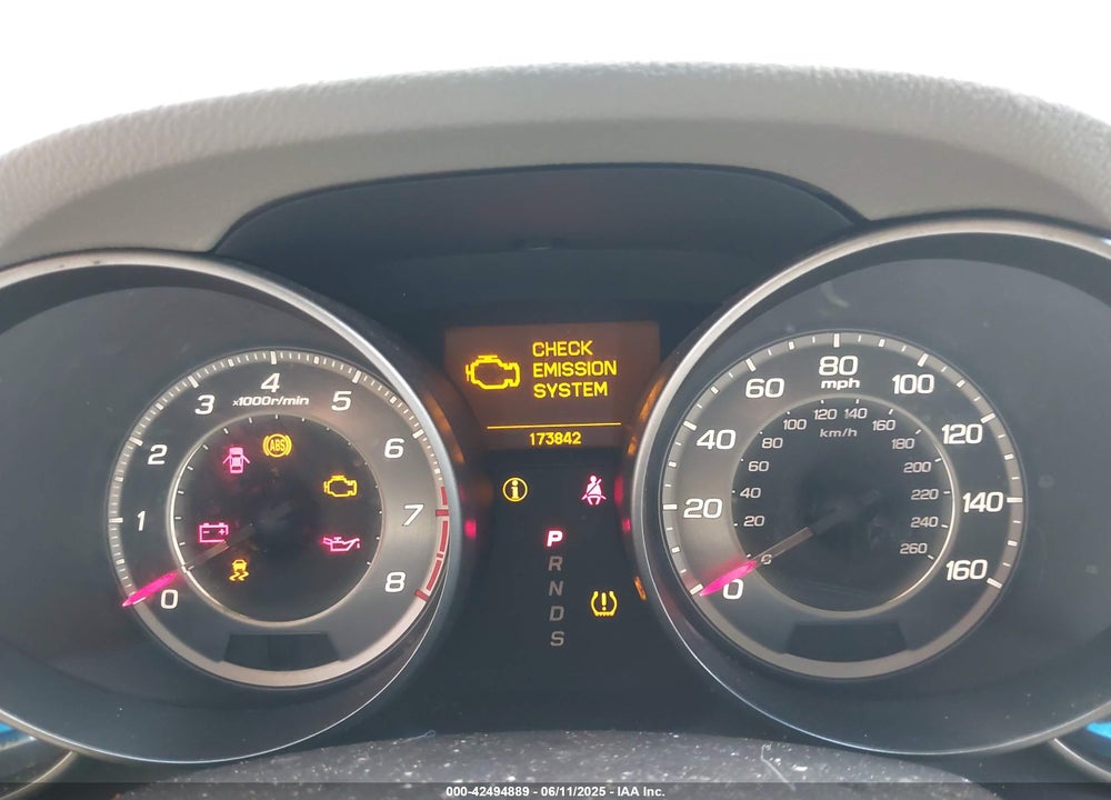 2011 ACURA MDX VIN: 2HNYD2H24BH514063