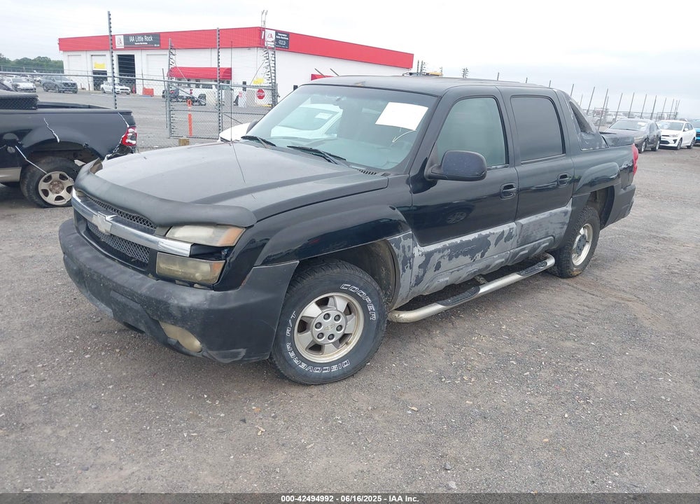 2002 CHEVROLET AVALANCHE VIN: 3GNEK13T02G104361