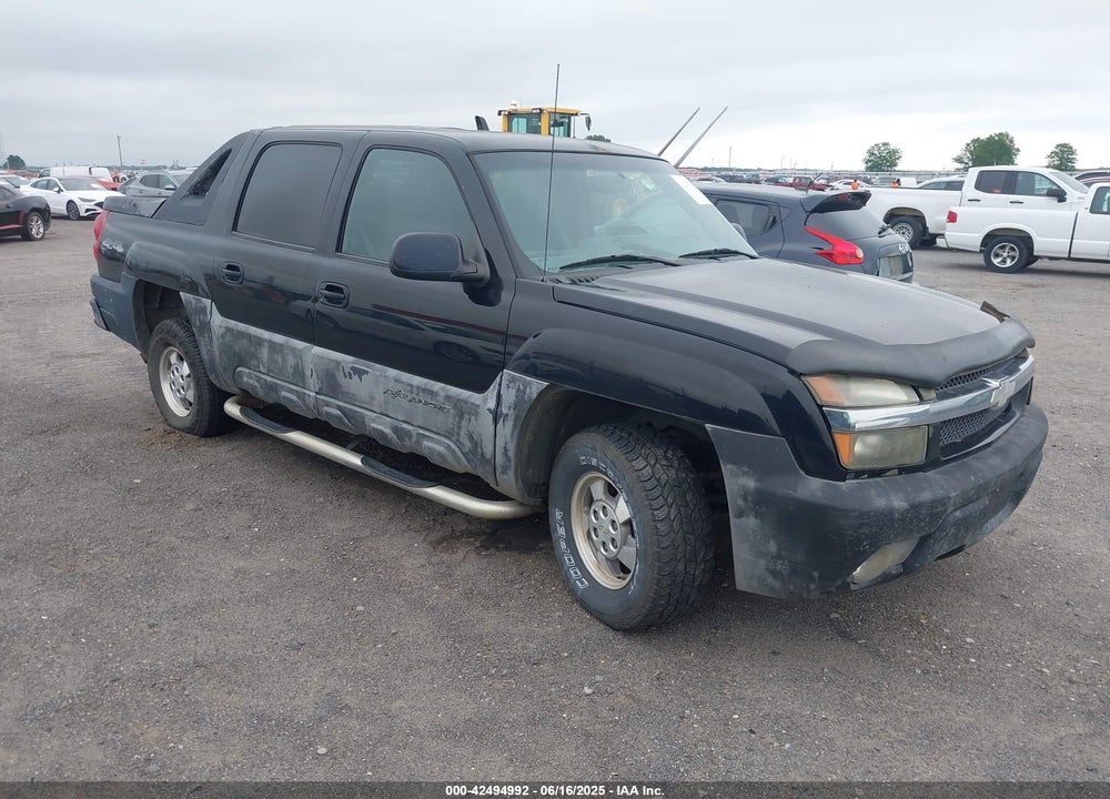 2002 CHEVROLET AVALANCHE VIN: 3GNEK13T02G104361