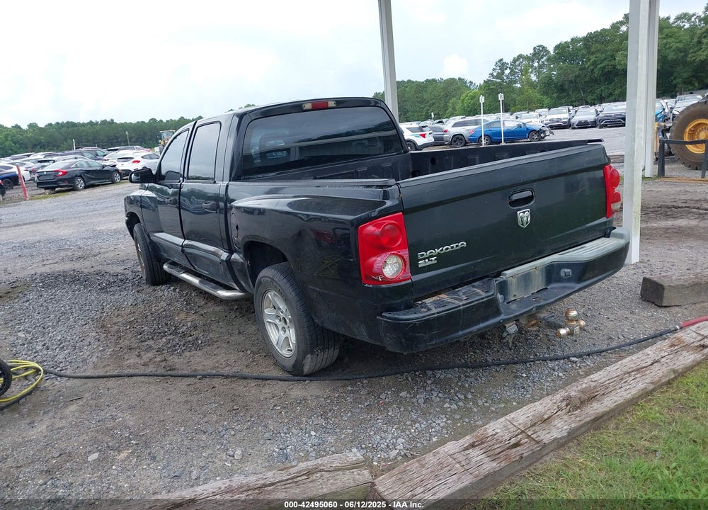 2005 DODGE DAKOTA SLT VIN: 1D7HE48K45S314897