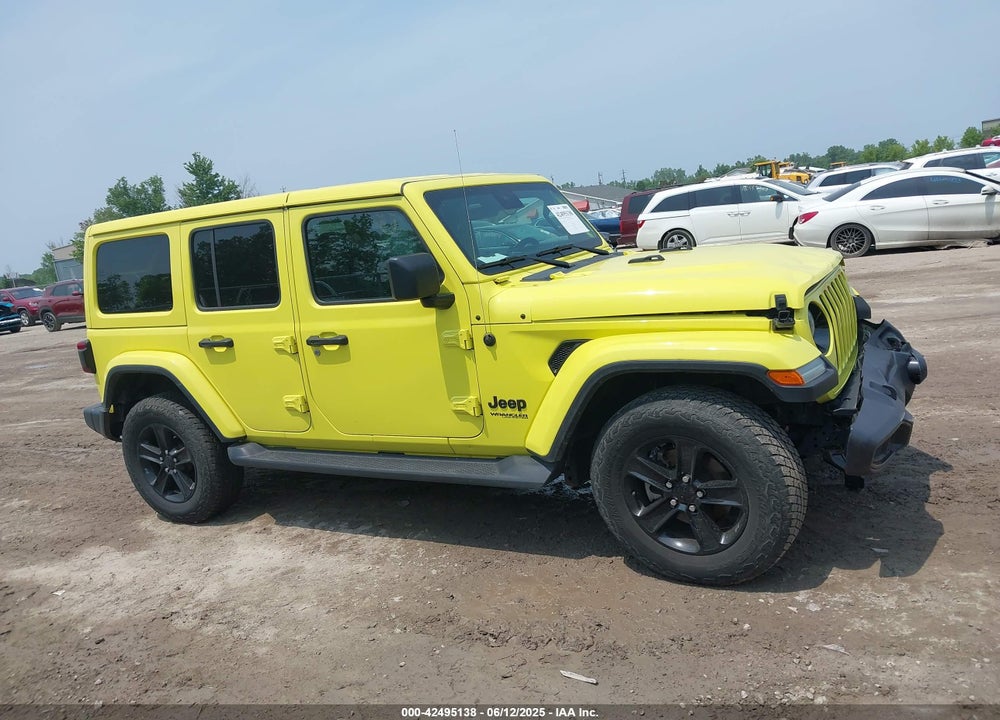 2022 JEEP WRANGLER UNLIMITED VIN: 1C4HJXEG7NW215698