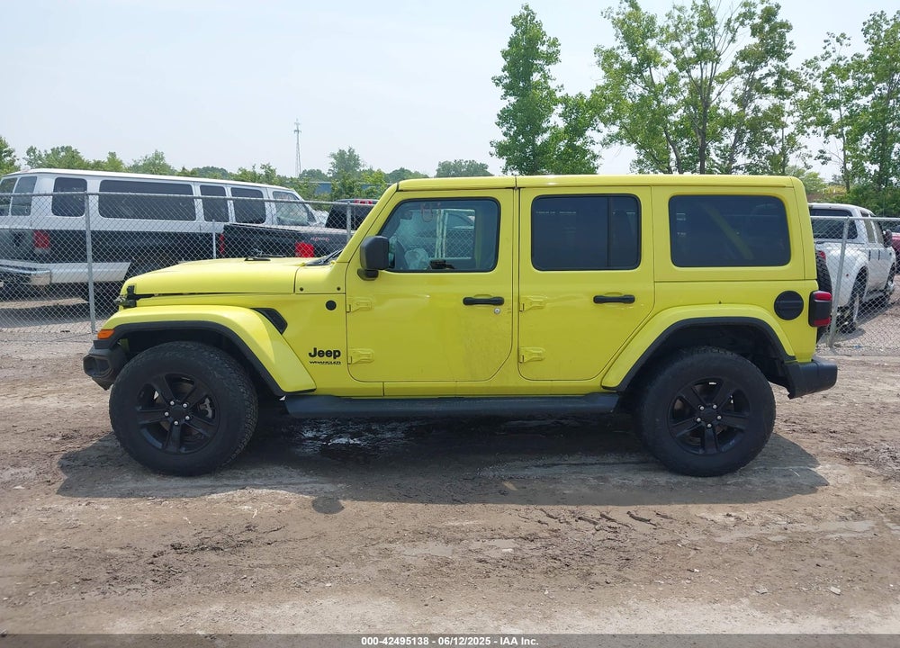 2022 JEEP WRANGLER UNLIMITED VIN: 1C4HJXEG7NW215698