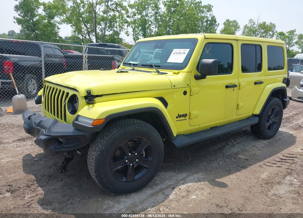 2022 JEEP WRANGLER UNLIMITED VIN: 1C4HJXEG7NW215698