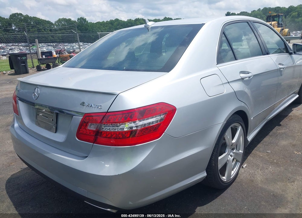 2011 MERCEDES-BENZ E 350 4MATIC VIN: WDDHF8HB3BA496176