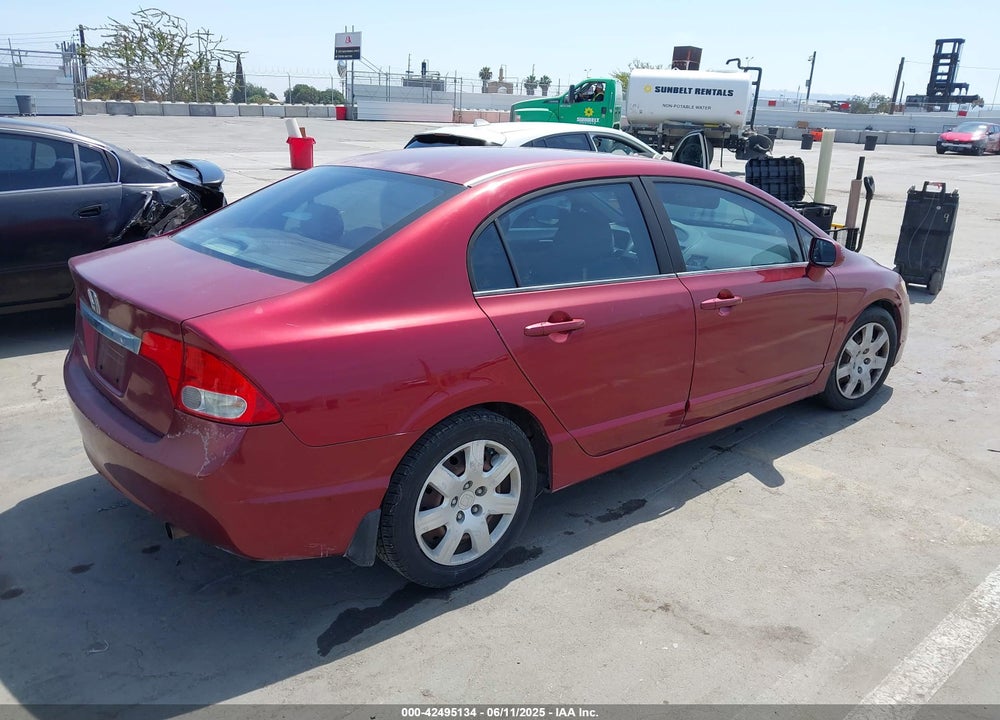 2009 HONDA CIVIC LX VIN: 1HGFA16589L013480