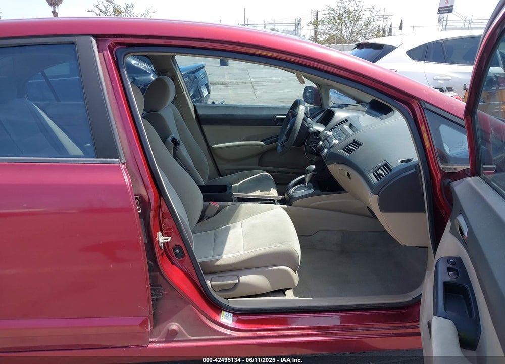 2009 HONDA CIVIC LX VIN: 1HGFA16589L013480
