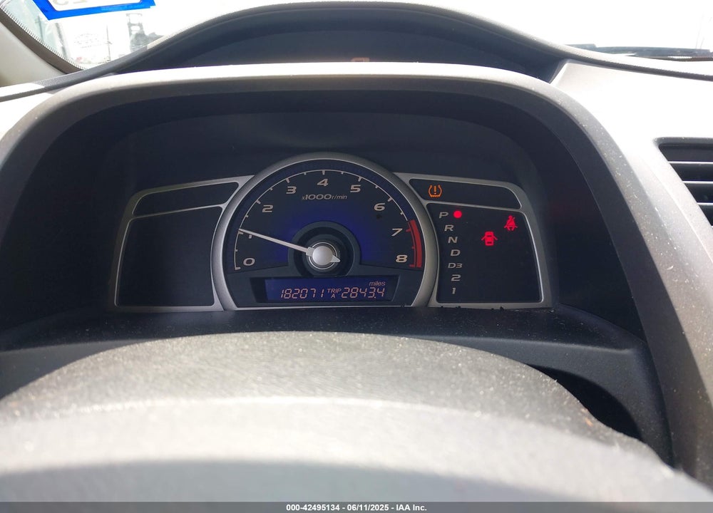 2009 HONDA CIVIC LX VIN: 1HGFA16589L013480