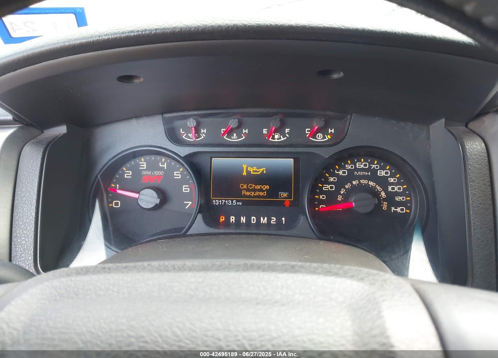 2014 FORD F-150 SVT RAPTOR VIN: 1FTFX1R64EFD12443
