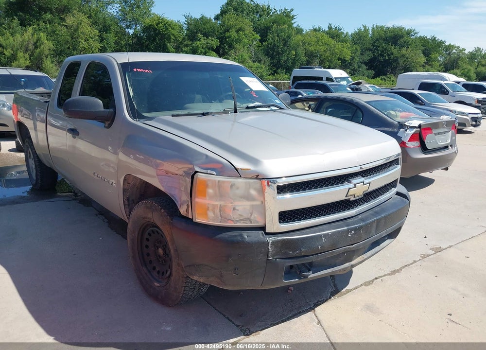 2007 CHEVROLET SILVERADO 1500 WORK TRUCK VIN: 1GCEK19J37Z618176