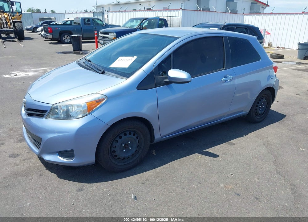 2012 TOYOTA YARIS LE VIN: JTDJTUD34CD507374