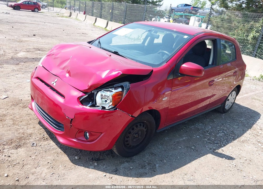 2015 MITSUBISHI MIRAGE VIN: ML32A3HJ7FH047818
