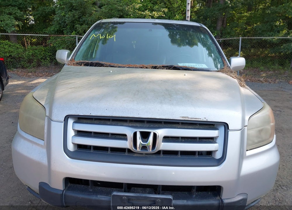 2006 HONDA PILOT EX-L VIN: 5FNYF18766B014763