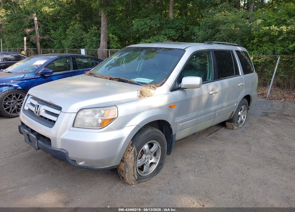 2006 HONDA PILOT EX-L VIN: 5FNYF18766B014763