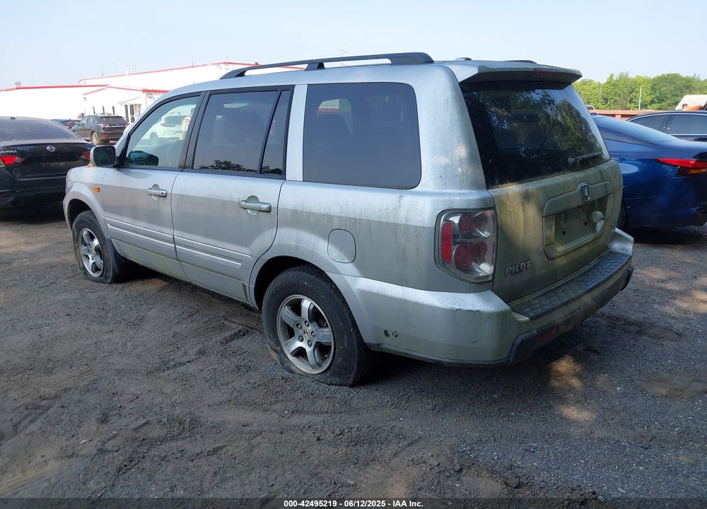 2006 HONDA PILOT EX-L VIN: 5FNYF18766B014763