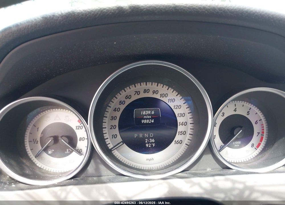 2014 MERCEDES-BENZ C CLASS VIN: WDDGJ4HB0EG198267